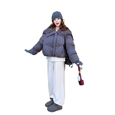 大披肩短款白鸭绒羽绒服1D066-P290-K390，女装羽绒服，1D066-1
