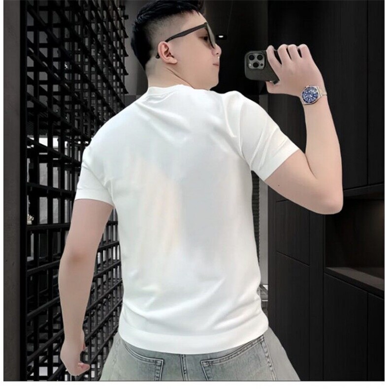 网图现货夏季风复古印花半袖T恤时尚凉感打底衫RS1905-P38,男装T恤,星座1005-4