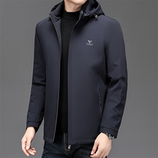 NN6312钱塘2020-3时尚休闲简约冬季厚款中年男士羽绒服P185，男装羽绒服，钱塘207-3