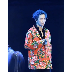 控价138老薛同款东北牡丹花西装裤子过年正装套装XZ1401566P-85，男装夹克，电商A128