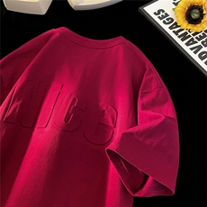 酒红色