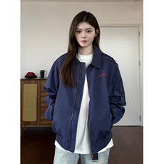 网图美式街头战马刺绣飞行服外套男，女装短外套，星座410-6（原星座1304-1）