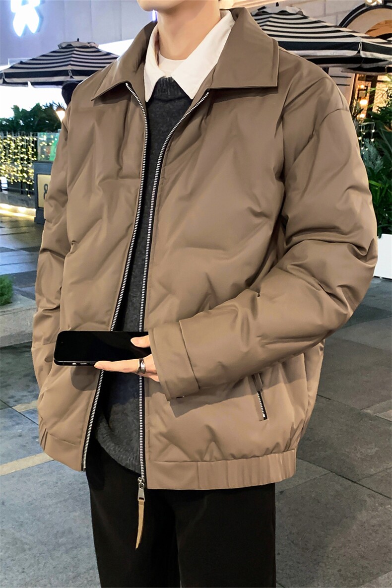 羽绒服数据2025新标90%白鸭绒有报告YR25335TP195控288,男装羽绒服,星座301B-1