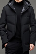 BAMJ-6812钱塘2020-2冬季厚款商务休闲简约中年男士羽绒服P235，男装羽绒服，钱塘207-2