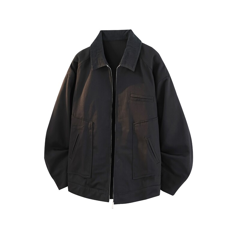 8XL-M明星同款工装猎装夹克哈灵顿外套男底特律衬衫秋季JK1325P88图片