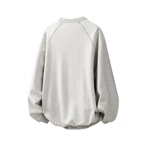 可二开华棉卫衣大码M-5XL表面棉 底部聚酯纤维WY77972P50图片