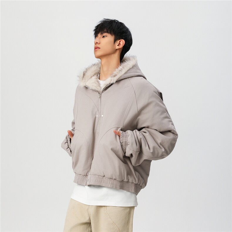 无影墙加厚高克重毛版本长毛座山雕棉衣外套TBMY09-P148，男装棉衣，星座1315
