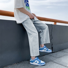 潮流2023春上新牛仔九分裤百搭潮流长裤K821-特批35，男装休闲裤，星座718-1