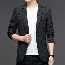 男式2022初春新款西装男西服外套修身商务休闲男单西中年潮流男装，男装西服，电商B212（原钱塘6029）