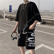 男潮流休闲套装TZ12P35，男装休闲套装，星座1116-2