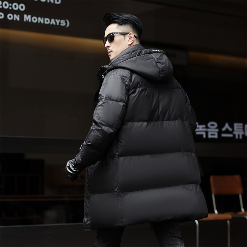 ZMS-M993新款冬季男士白鸭绒羽绒服中长款可脱卸帽保暖外套大衣,男装羽绒服,电商B360
