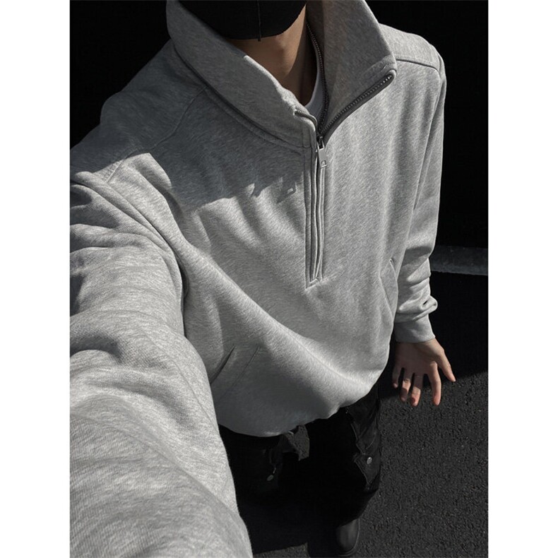 立领拉链卫衣男CP106-特p50,男装卫衣,电商B371