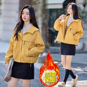 现货秒发2025冬装新款韩版休闲宽松大码保暖派克服棉衣棉服外套图片