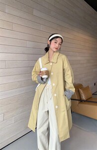 风衣,女装风衣,荷琦美好