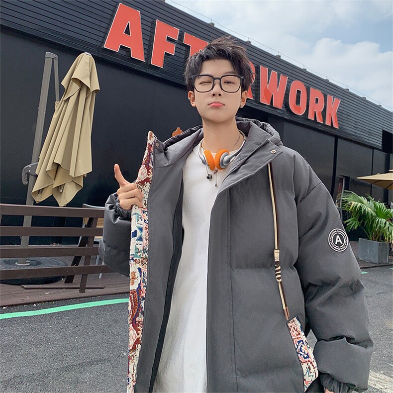 XZ102B-1潮风外套男女同款新款棉衣XZ102B-1-M2688P125图片
