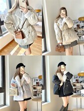 毛毛羽绒外套，其它，谷斯