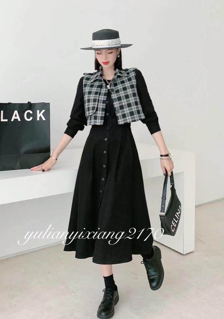 秋装新款连衣裙，女装连衣裙，雨恋依香