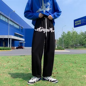 男秋季新款港风休闲裤IK255P32图片