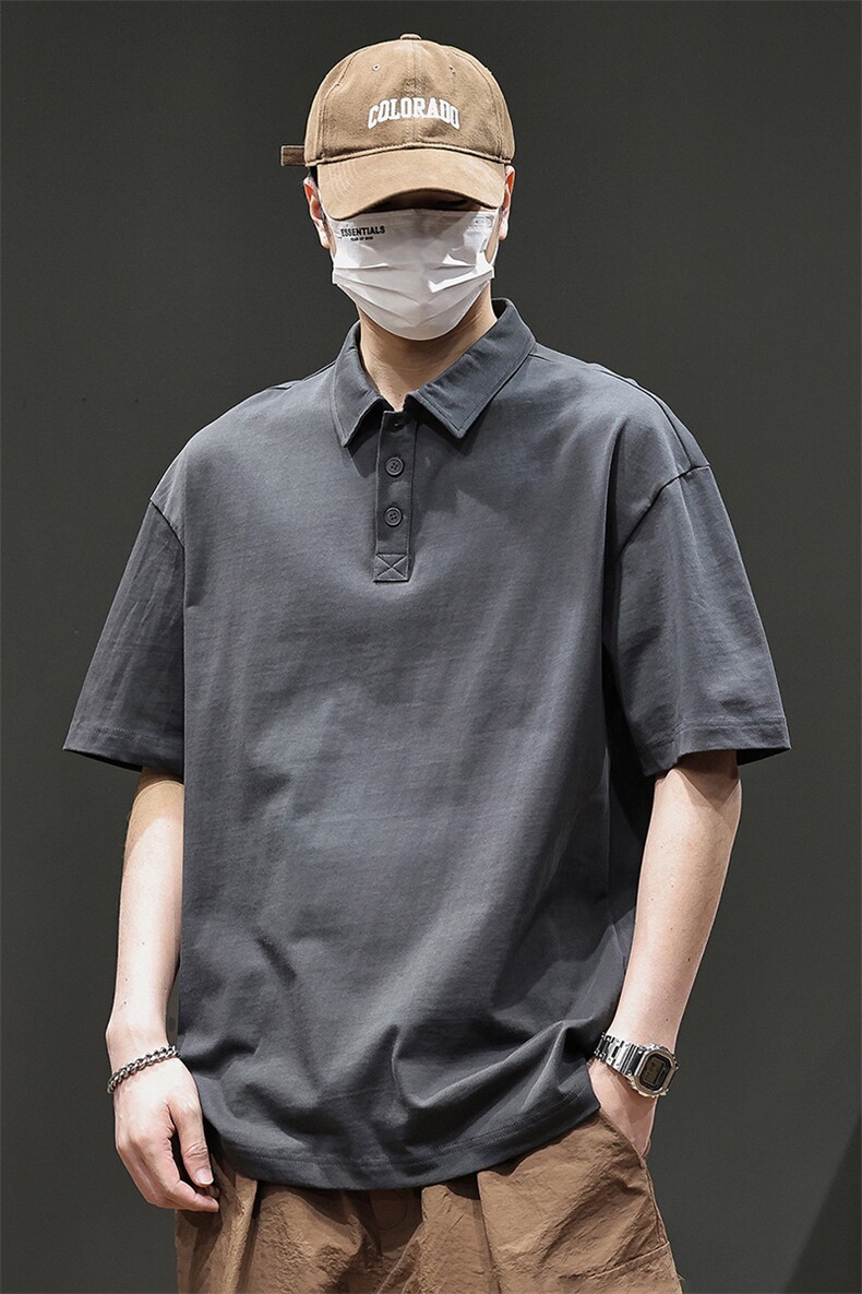 重磅280G纯棉0缩力凉感科技棉男士短袖t恤夏季宽松（限价89）,男装T恤,电商D215