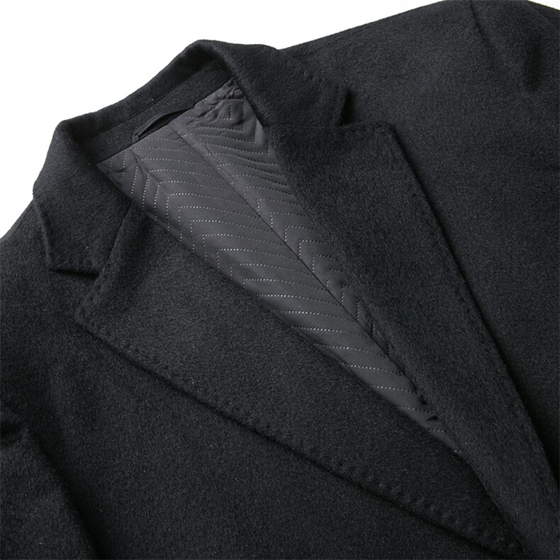 羊毛大衣男厚款休闲外套中年男士休闲西服领上衣ALXB8205-P330,男装西服,电商B212（原钱塘6029）