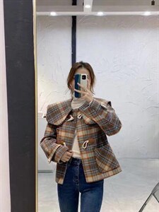 冬款呢料外套,其它,AMSS 艾玛莎莎