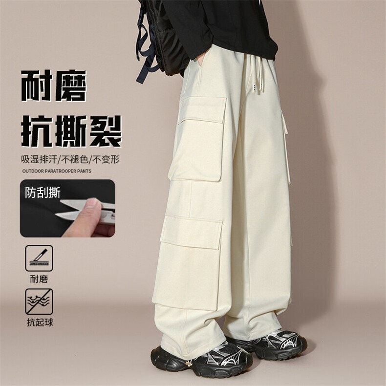 现货  K152P45 控69.9 春季宽松多口袋户外工装裤图片