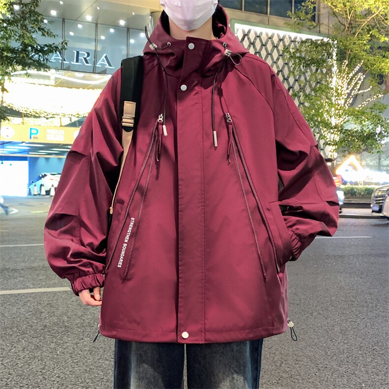 2024春季大码工装连帽夹克冲锋衣外套JK6808-P83控138,男装夹克,星座109