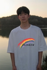 230g重磅纯棉短袖t恤男大码半袖半截袖DX17064-P20，男装T恤，电商A040