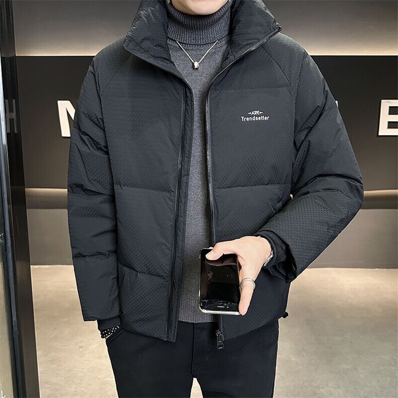 2024新款男士立领羽绒服帅气冬装防寒保暖外套B240-YR28865-P175,男装羽绒服,电商B240