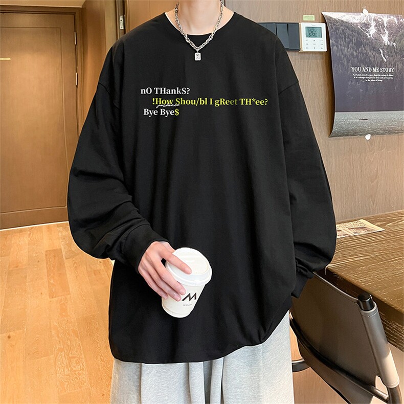 抖音得物供货量大从优可提供视频美式长袖T恤CT841特P25,男装T恤,电商A486-1