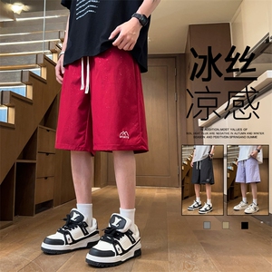 ！2025夏季新款男士星空速干短裤潮牌刺绣五分裤DK273特P20图片