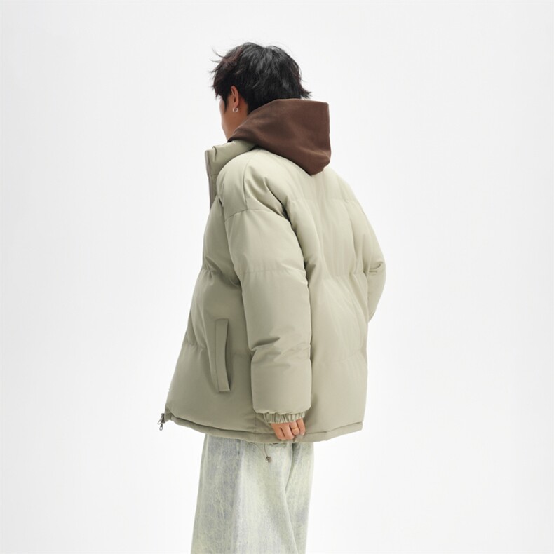 抖音得物美式潮流高品质格子三防加厚羽绒棉衣外套棉服MY5555-P68,男装棉衣,星座610B-1
