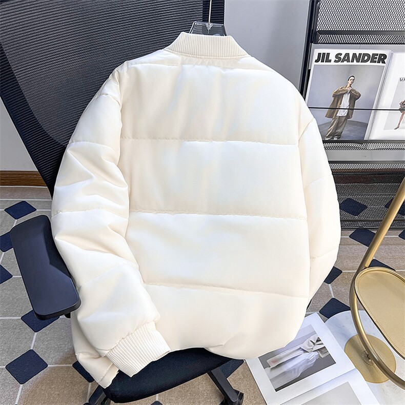 加绒加厚冬款男棒球立领棉衣面包服休闲夹克外套MA535P75,男装夹克,星座1013-1