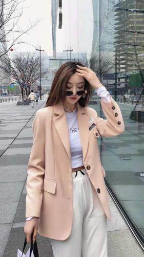 贴标时尚西装外套，女装西装，衣香丽舍