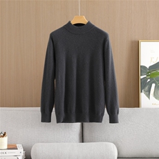 2025年秋季青春流行长袖男士半高领，男装羊绒套衫，纳驰羊绒