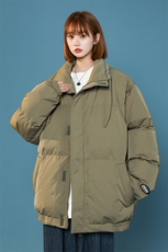 中性棉服2024冬季加厚棉衣大码保暖棉袄情侣外套男A436-707-P100，男装棉衣，电商A436