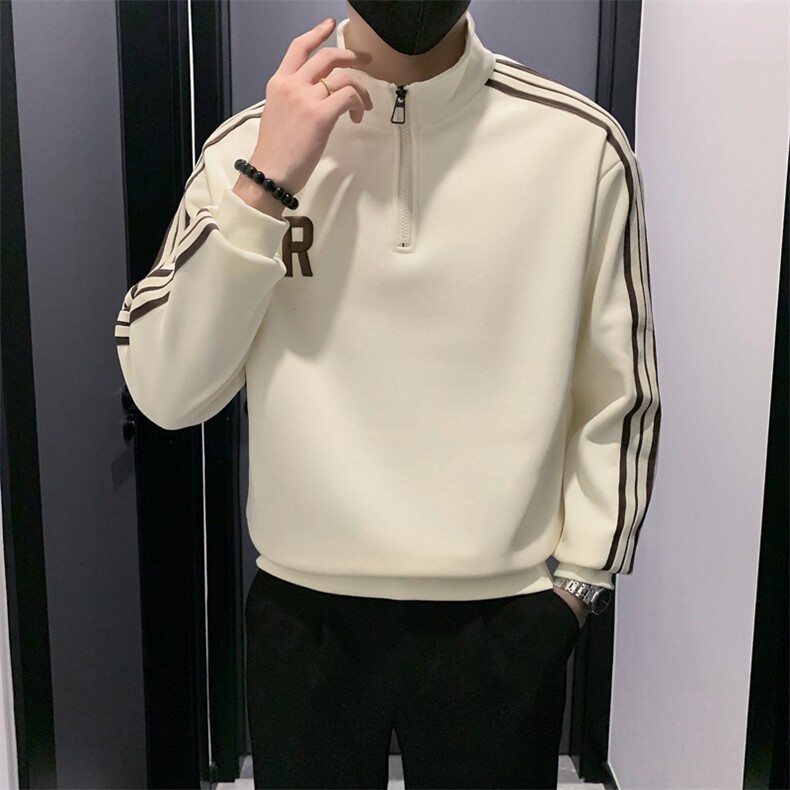 WY5142  常规p68 98  加绒P78108 店主风无头风卫衣男图片