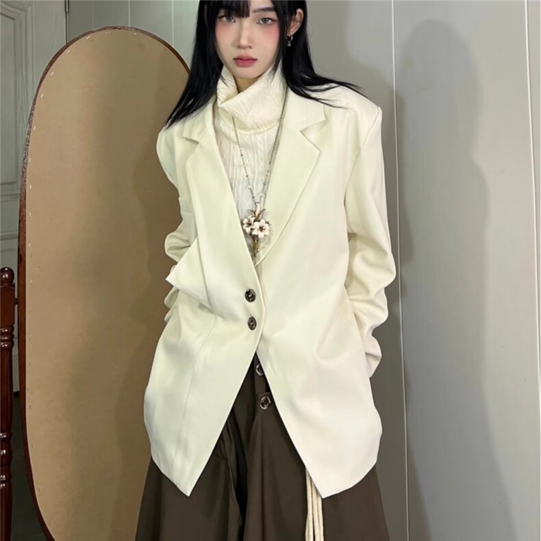 西装外套男2025春秋新款韩版设计感小众高级感炸街休闲小西服上衣,男装西服,星座506A