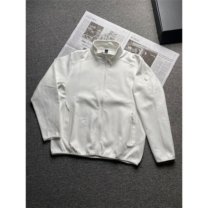 网图高品户外山系立领双面针织空气层长袖夹克外套男女A874-P85，男装夹克，星座1505