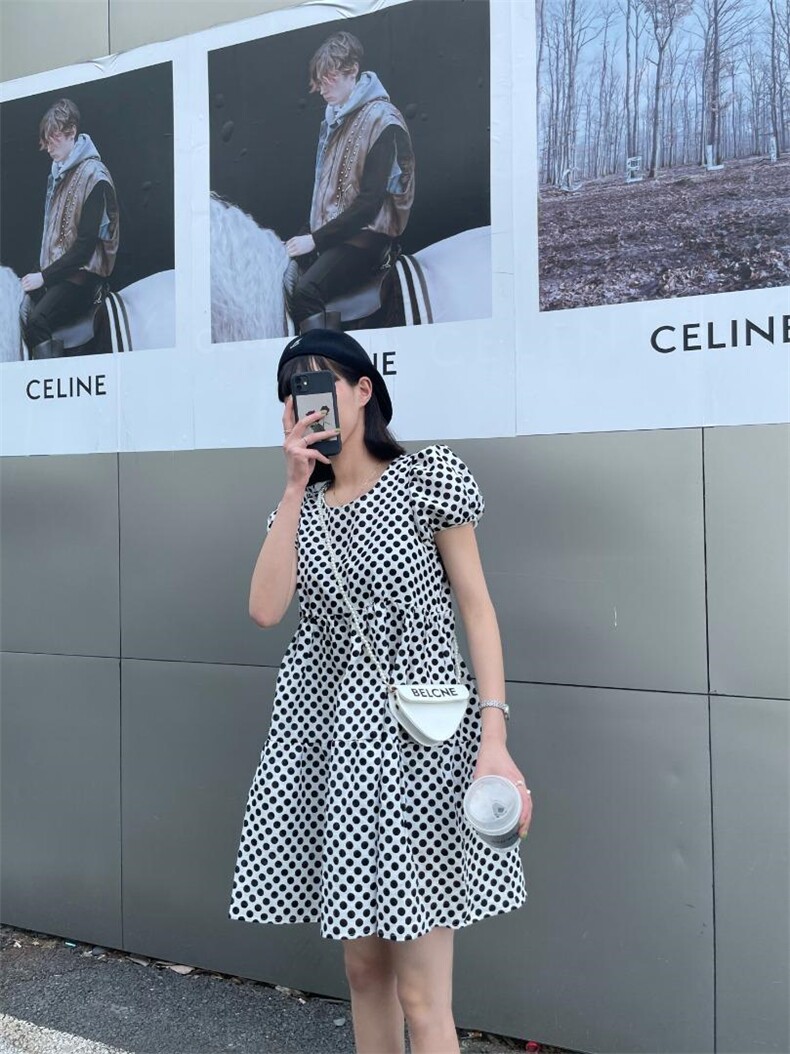 韩系麻料裙，女装，怡梦情缘