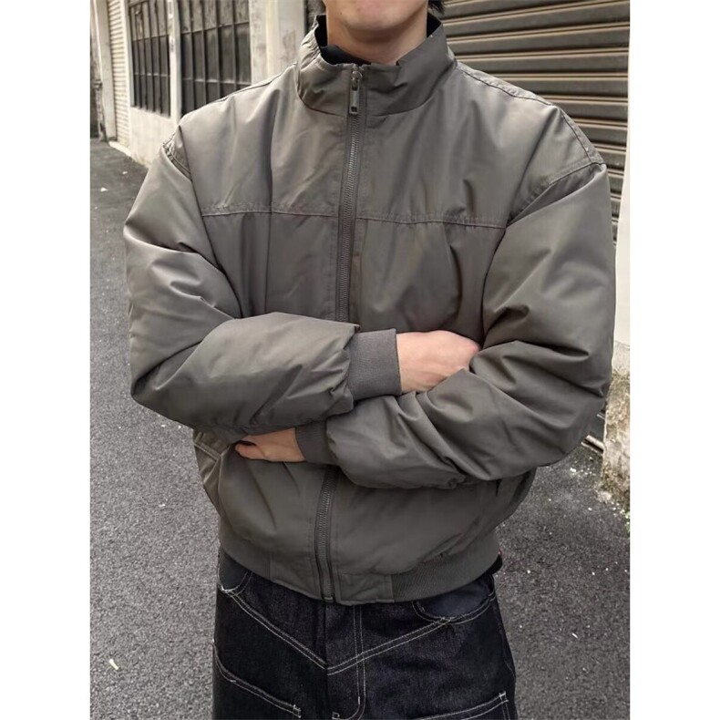 冬季棉衣男连帽潮牌韩版棉服外套港风ins宽松休闲潮流青少年棉袄图片