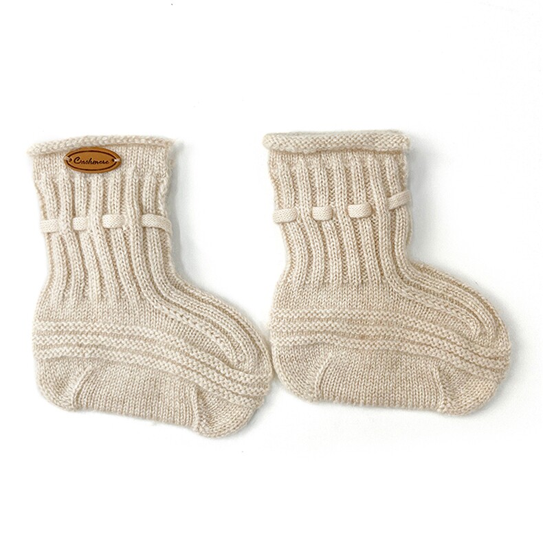 2025年秋季新款百搭女士元婴儿袜子，袜子，绒上羊绒