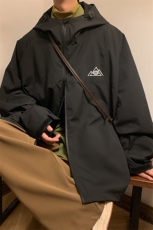 冬款户外防风防水魔术贴滑雪服男大码防风袖保暖夹克外套M34-P140，男装棉衣，电商A001-1