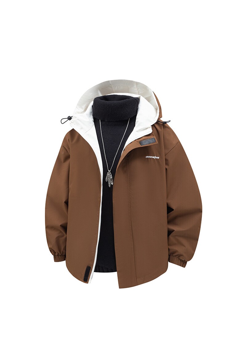秋季户外夹克男双面穿冲锋衣外套DSA157B-JK7902-P70,男装夹克,电商A157B