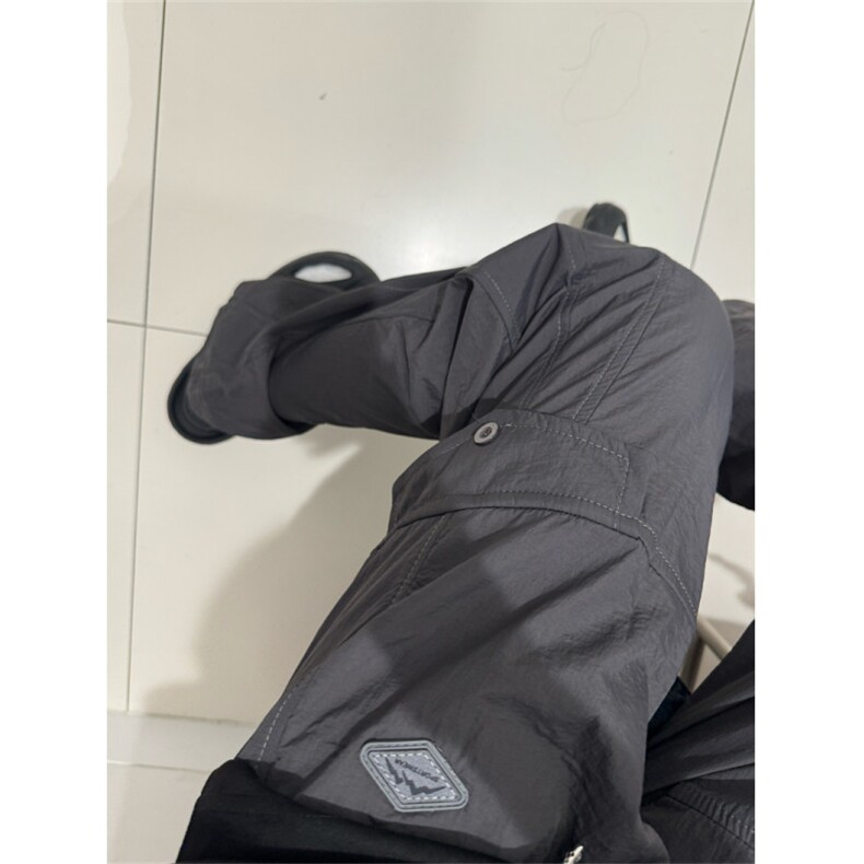 美式07qwer机能冲锋裤男夏季户外速干裤直筒潮牌工装裤CK299-p53图片