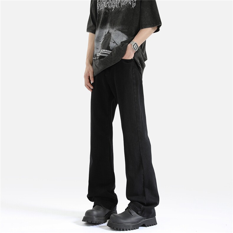 C315-W501现货主推高质量现货特P微喇牛仔裤(特P38X78)5，男装牛仔裤，电商C315