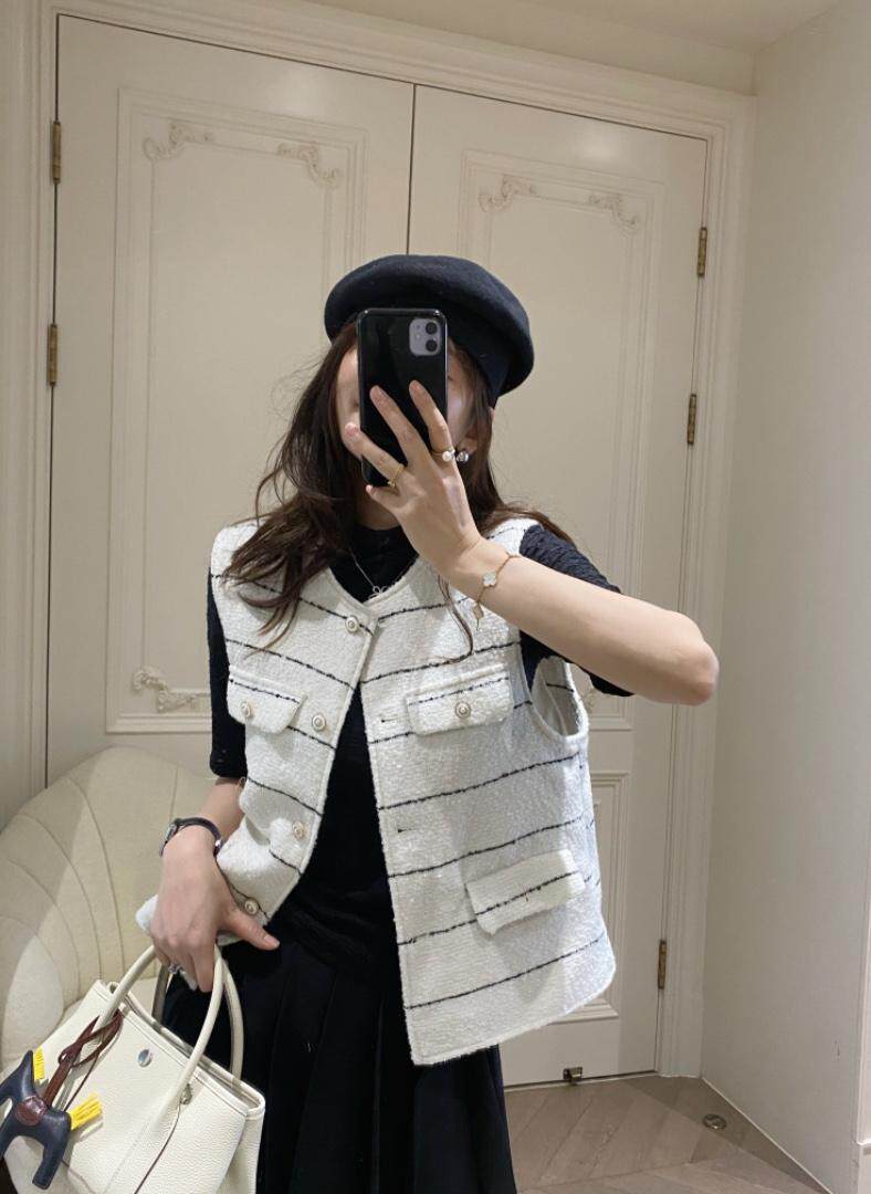 小香马补单，女装马甲，唇蔻