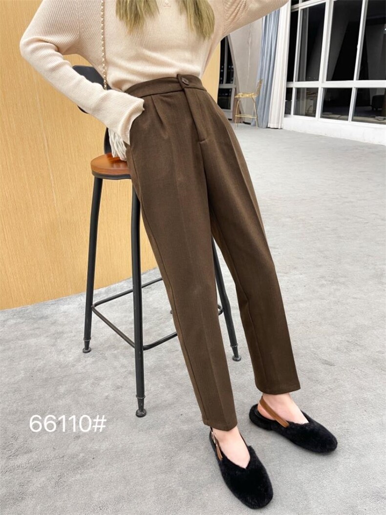 冬季新款尼料拉绒时装裤，其它，千百莲