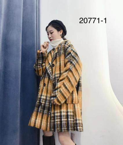 【现货】定制拉绒夹棉连帽大衣（帽子可拆卸）,女装,億亿铭品
