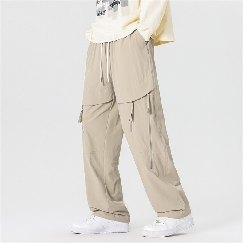 山系户外冲锋裤男防水防风工装休闲运动登山直筒裤子K3508特P50,男装休闲裤,星座309（原A406）